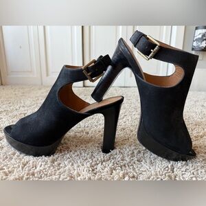 Ralph Lauren Suede Heels